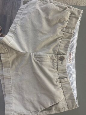 Women’s Merona Light Tan Chino Shorts Size 8